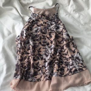 Pretty floral tank